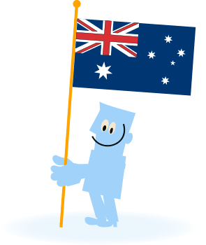  Australien flag